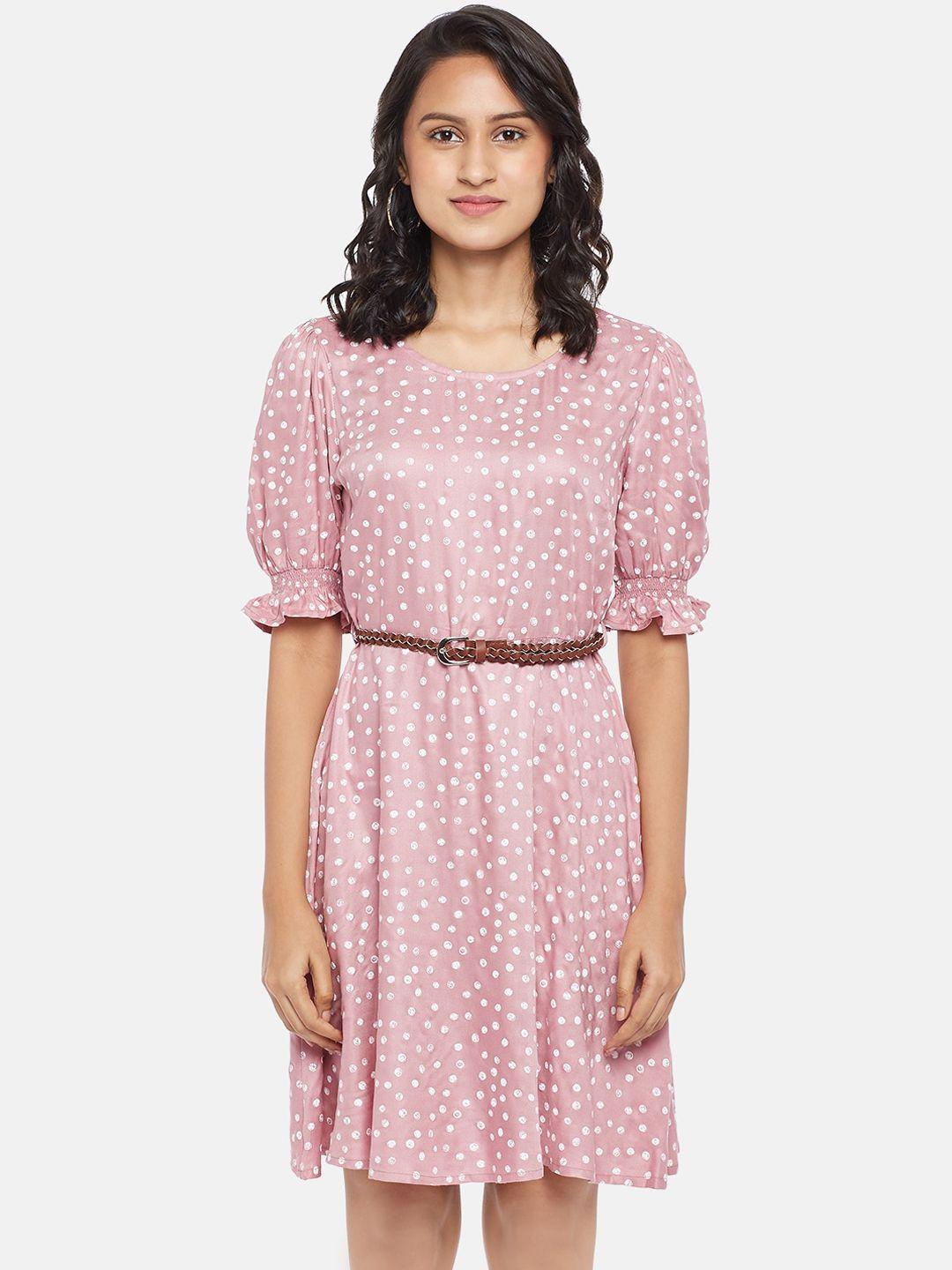 honey by pantaloons rose a-line dress