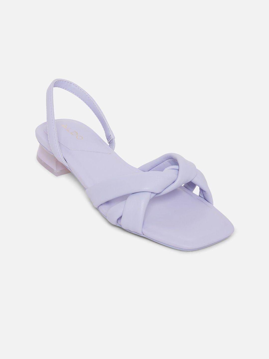 aldo women lavender block heels