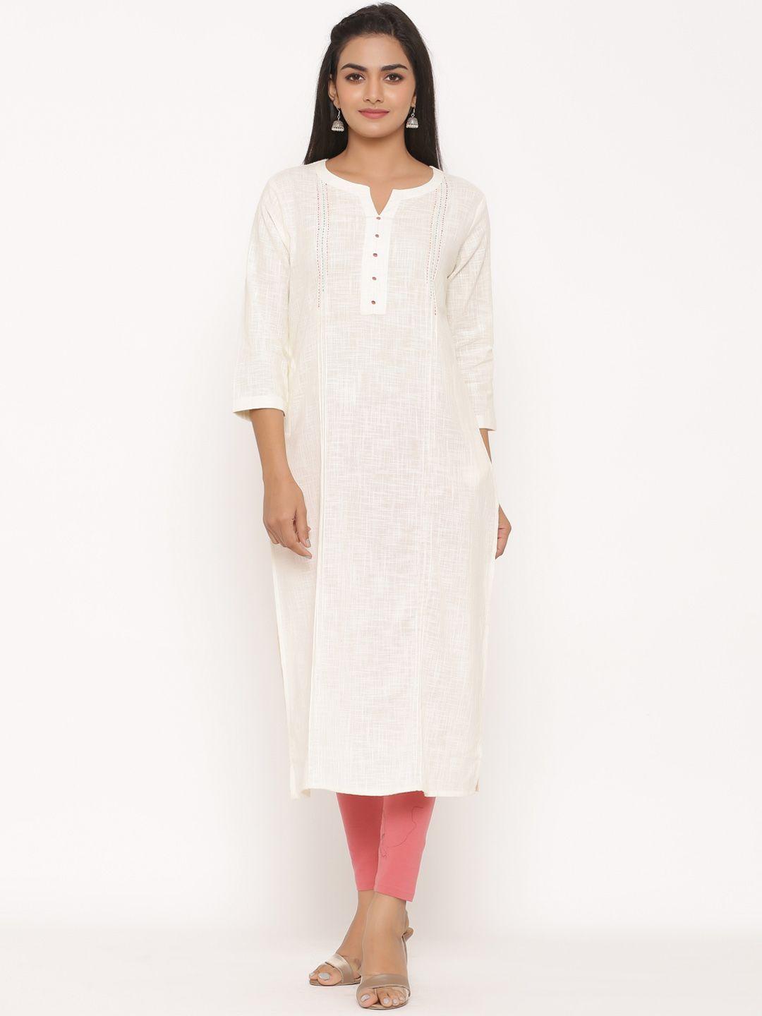 suti women white kurta