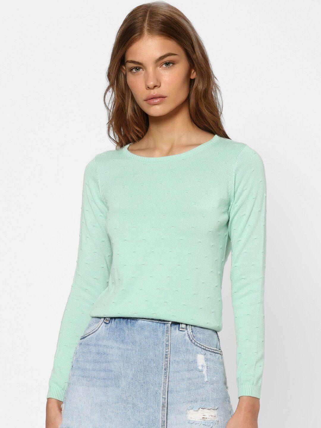 only women green pullover