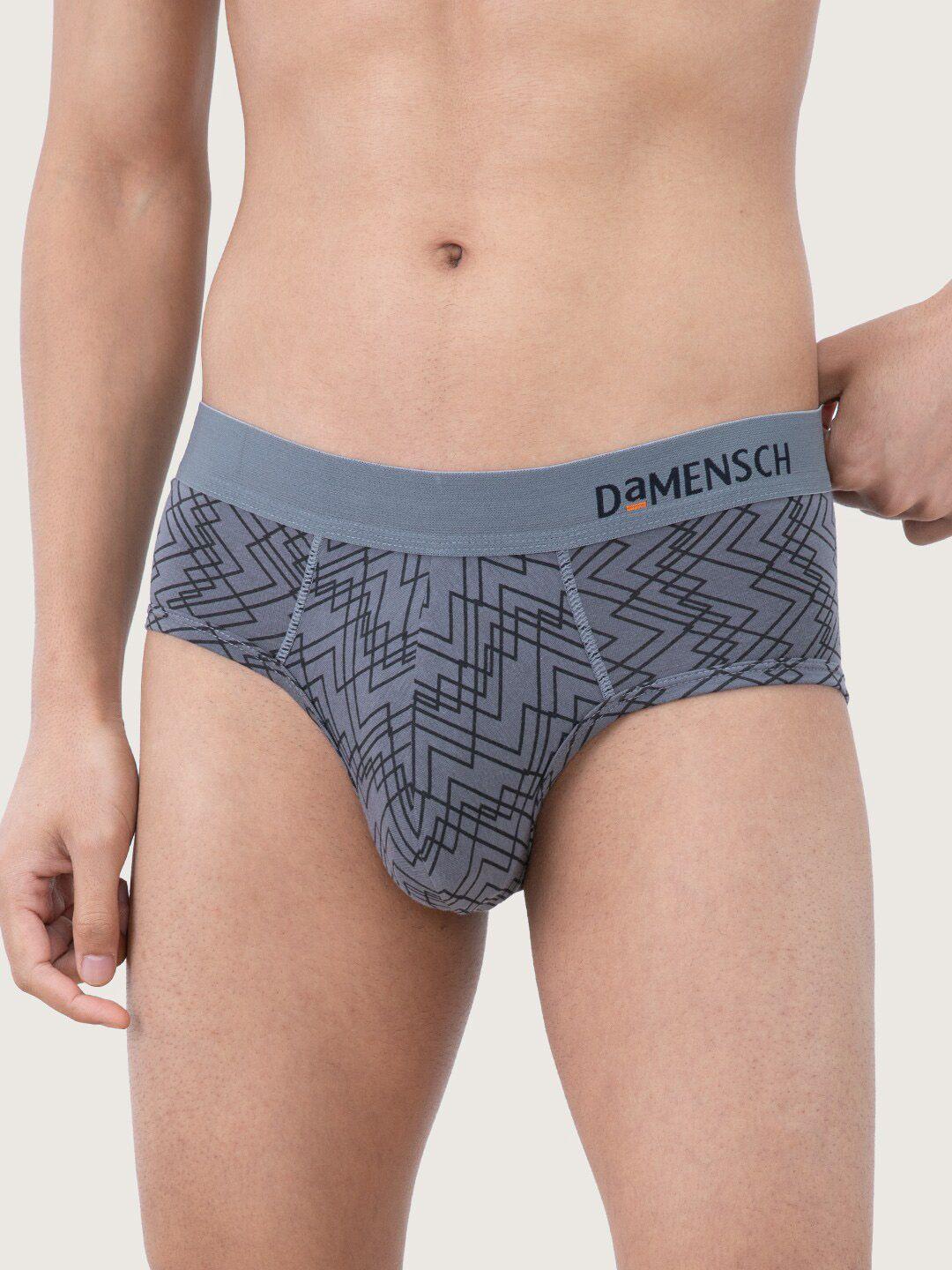 damensch men's deo-soft supima modal briefs