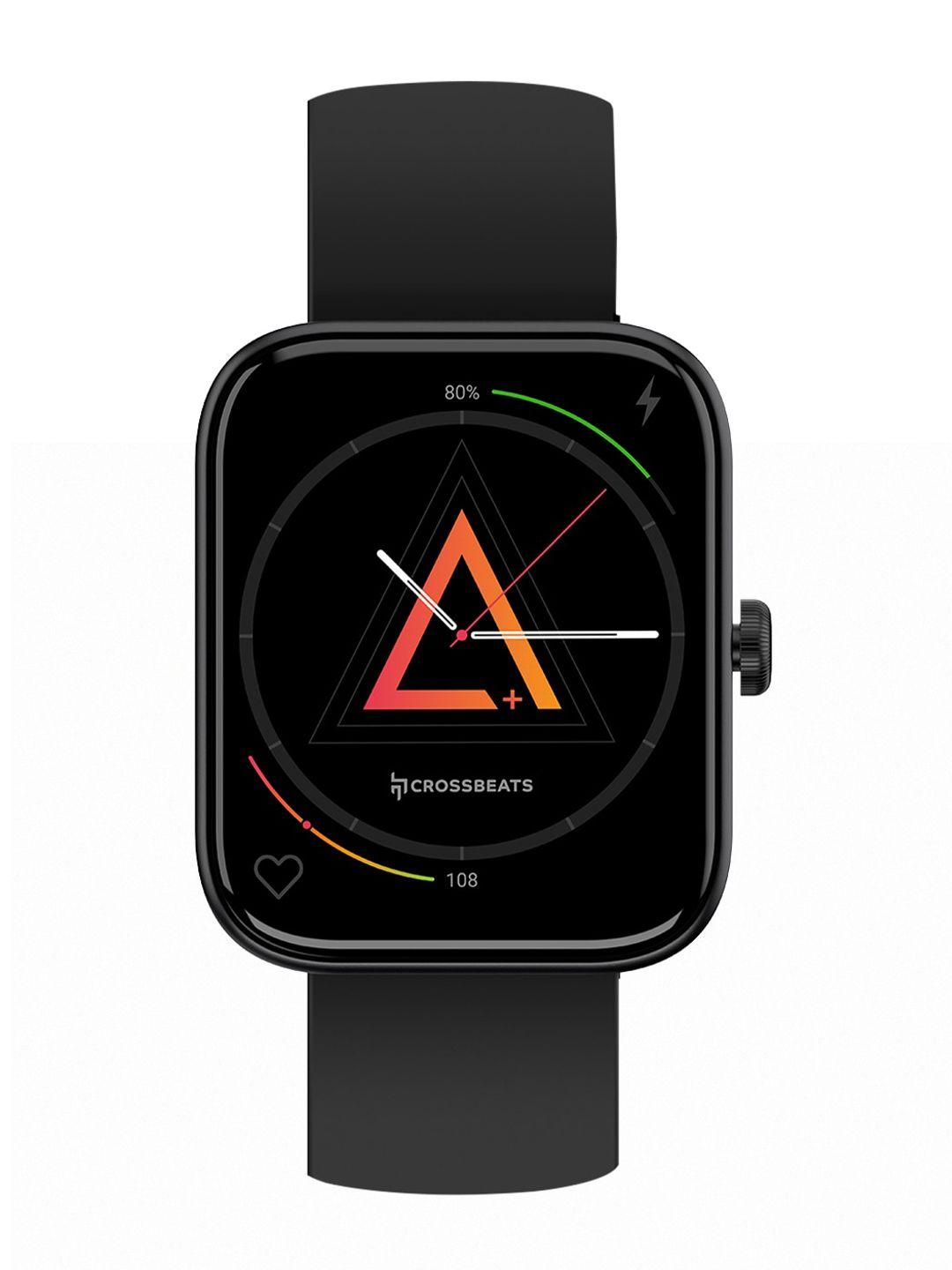 crossbeats ignite spectra plus bt calling + 1.78 amoled display with storage smart watch