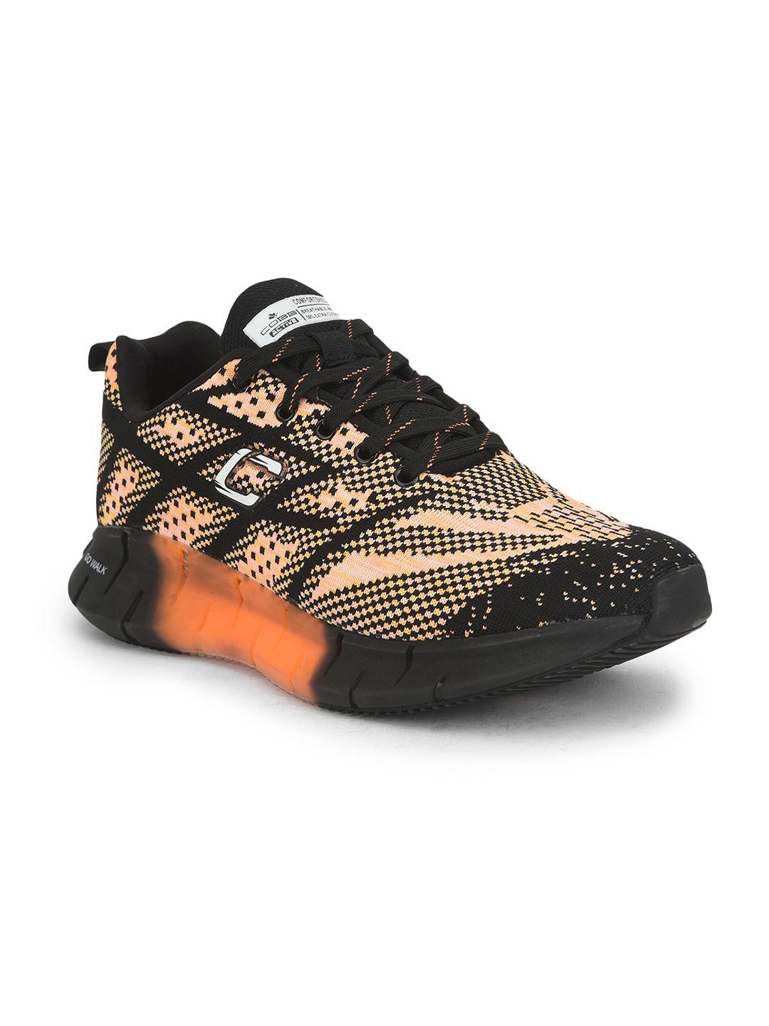 cobb men orange walking non-marking shoes