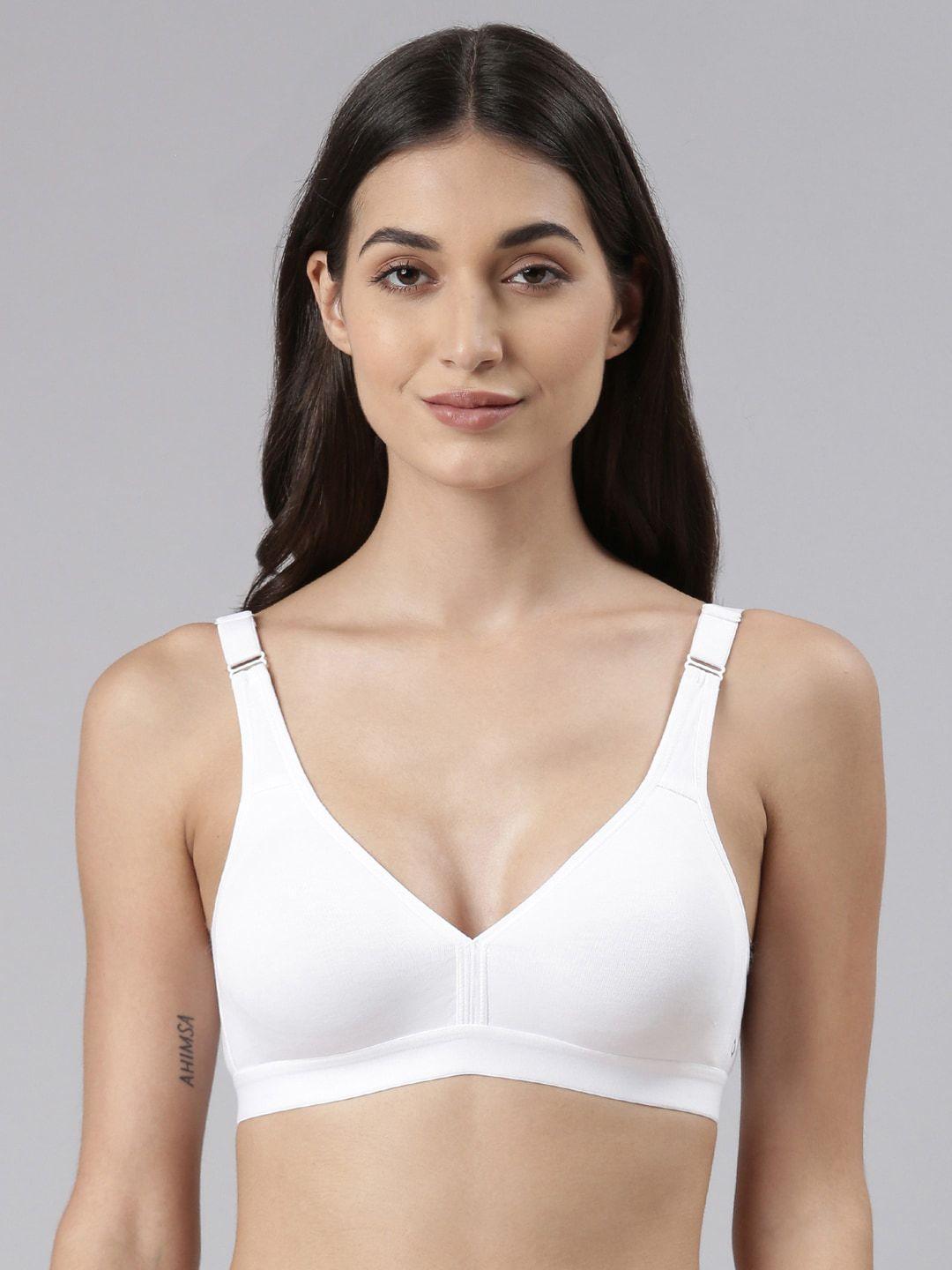 dollar missy white non padded bra