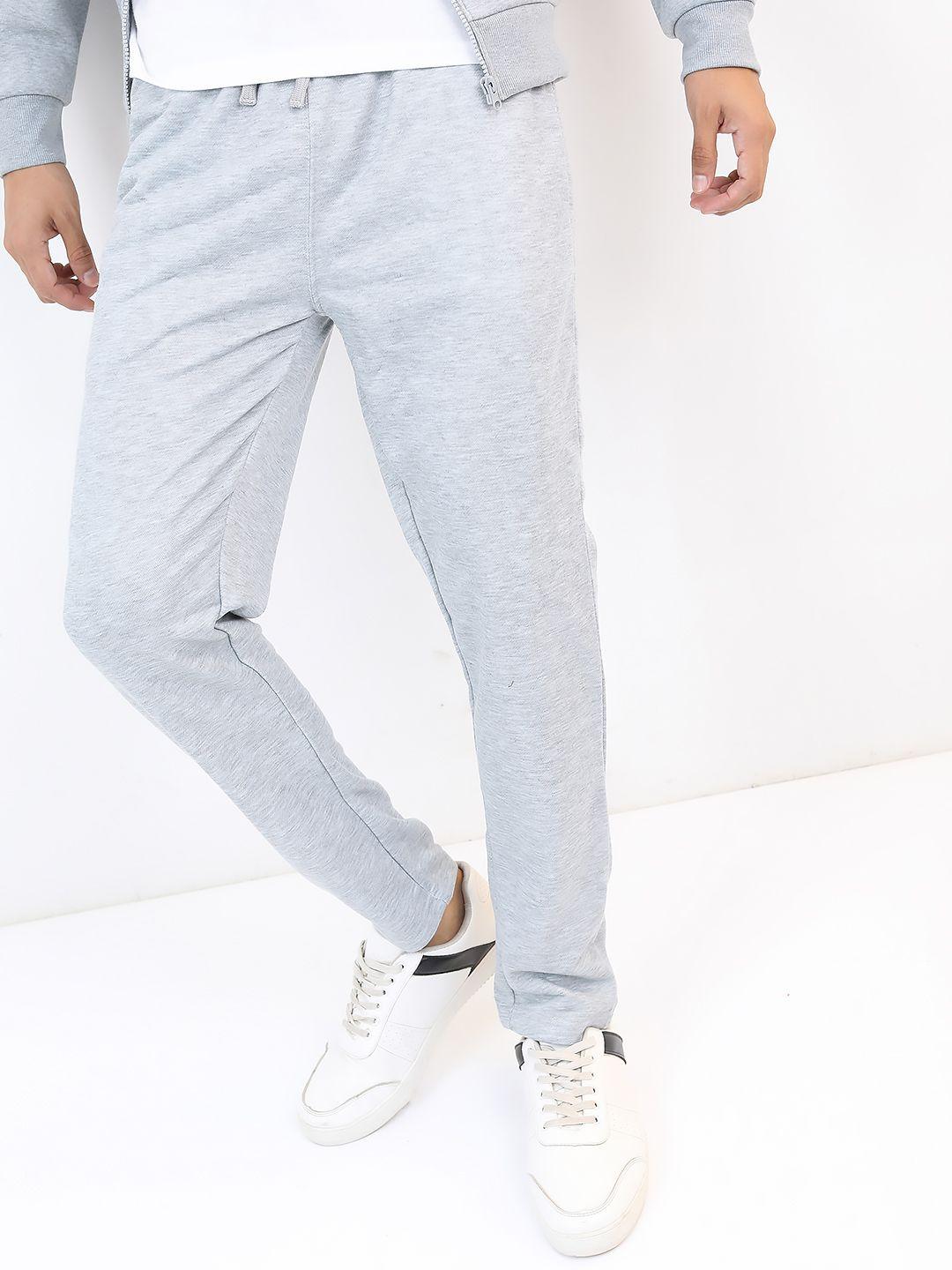 highlander men grey cotton track pant