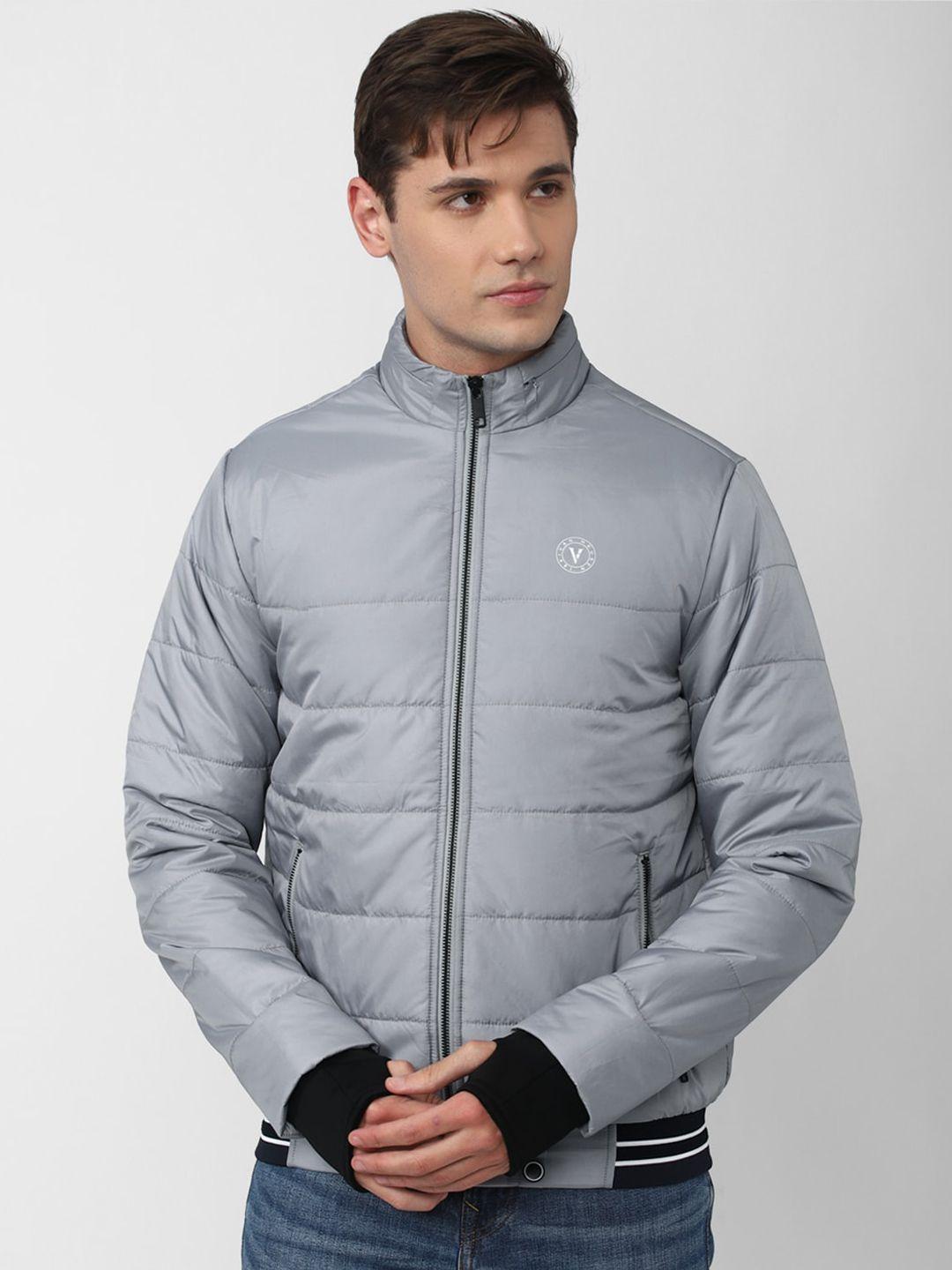 van heusen sport men grey padded jacket