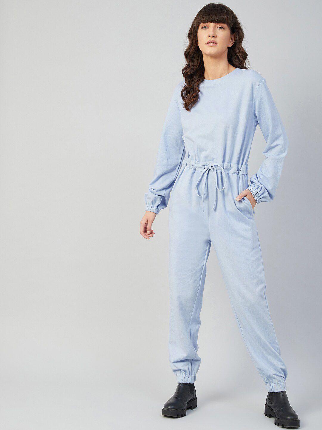 athena basic jumpsuit with drawstring