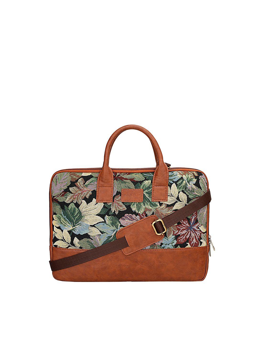 hamelin women printed laptop bag