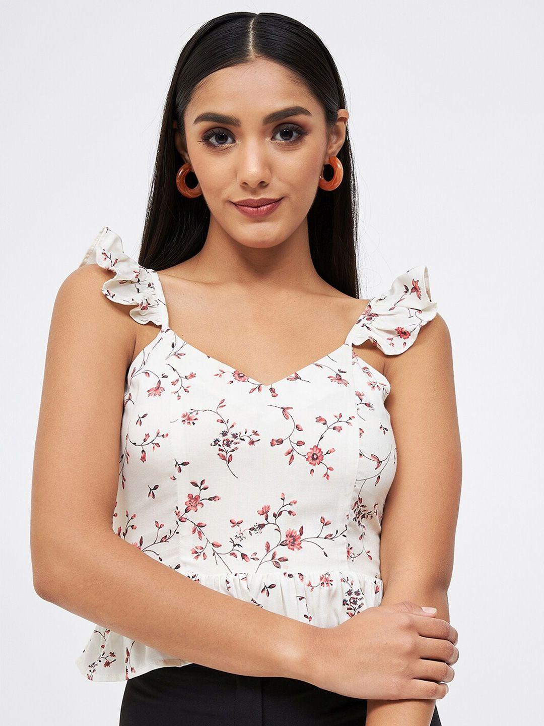 kibo floral print top