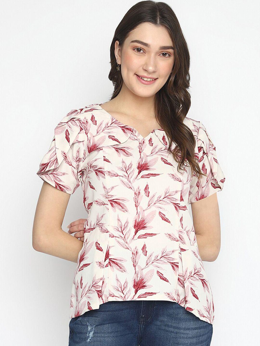 latin quarters floral print top