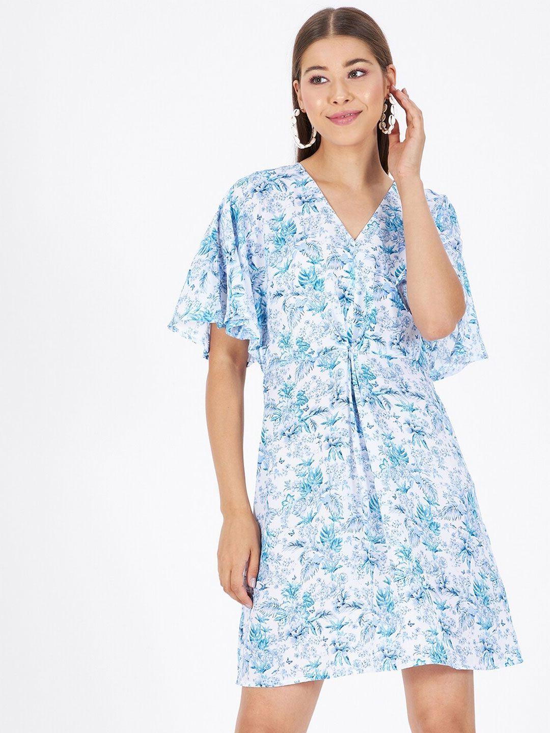 kibo floral a-line dress