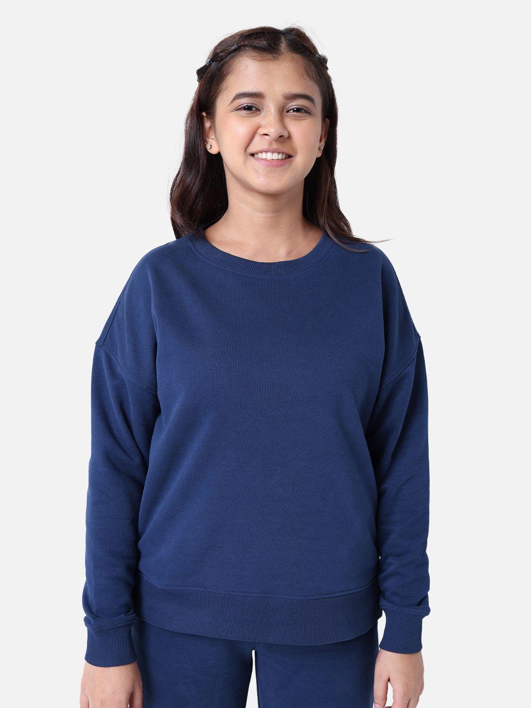 blissclub girls solid outdoor sweatshirt