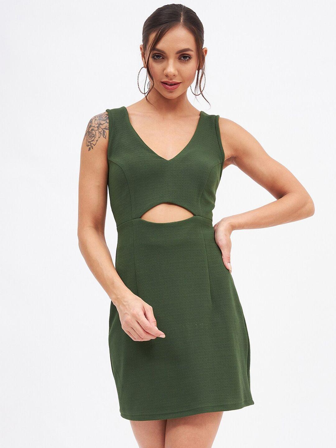 kibo cut-out detail sheath dress