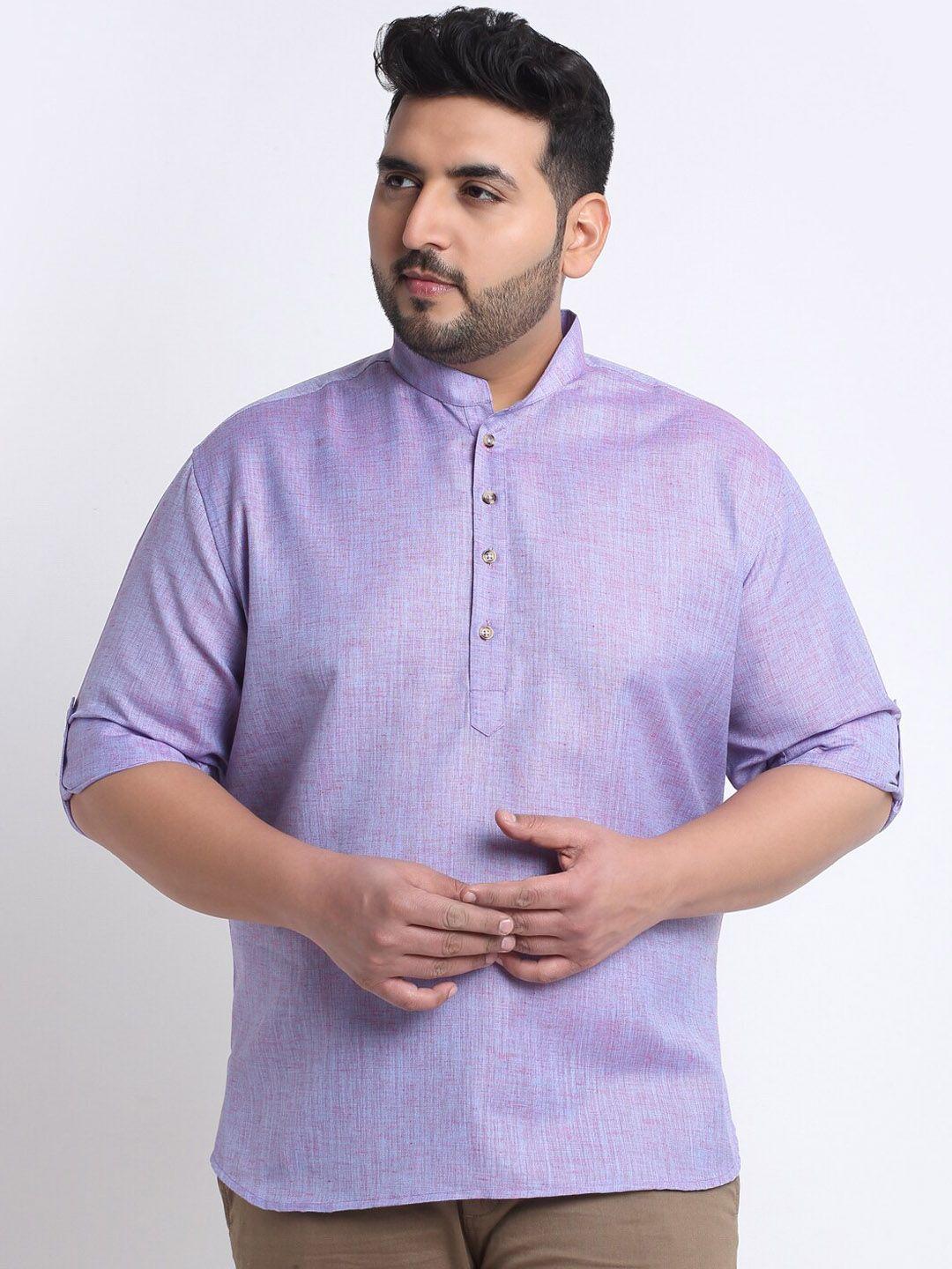 pluss men plus size cotton kurta