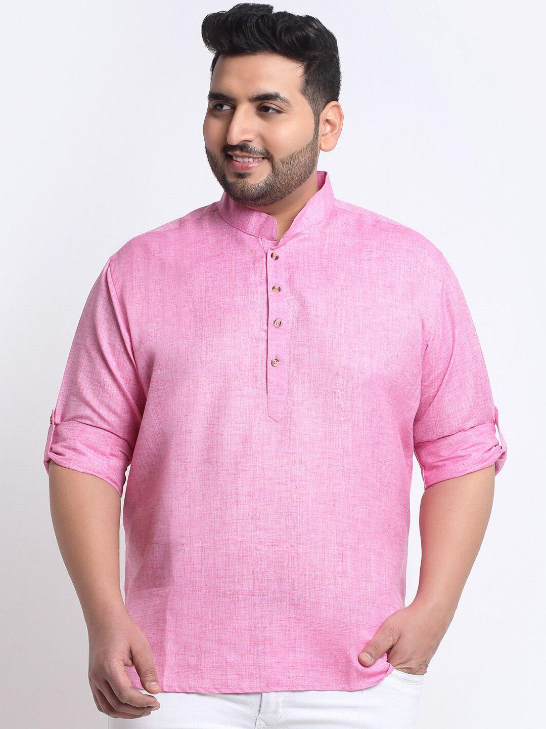 pluss men plus size cotton kurta