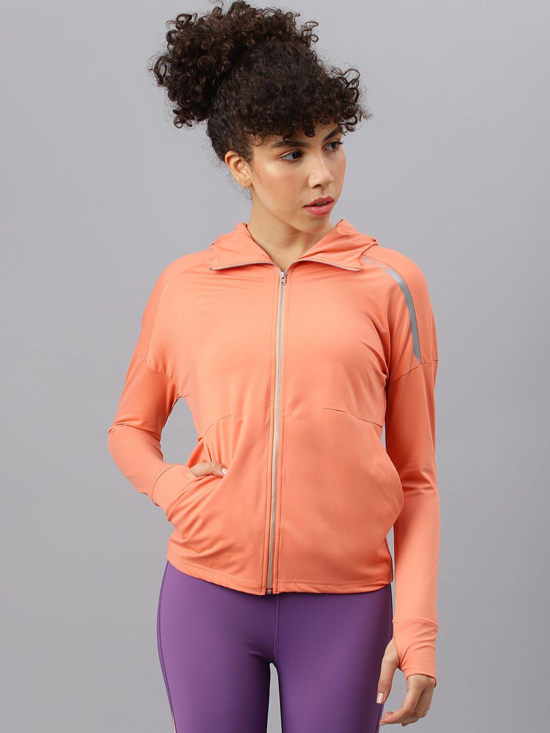 fitkin women lightweight training or gym sporty jacket