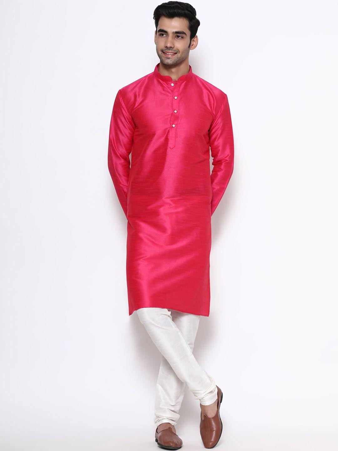 premroop- the style you love men solid kurta with churidar