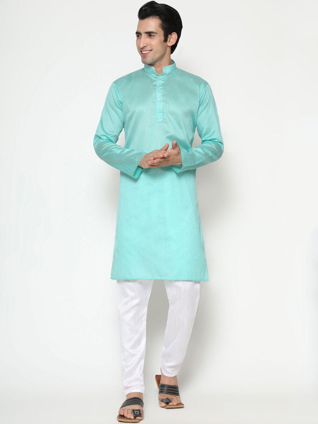 premroop- the style you love men ethnic motifs kurta with pyjamas