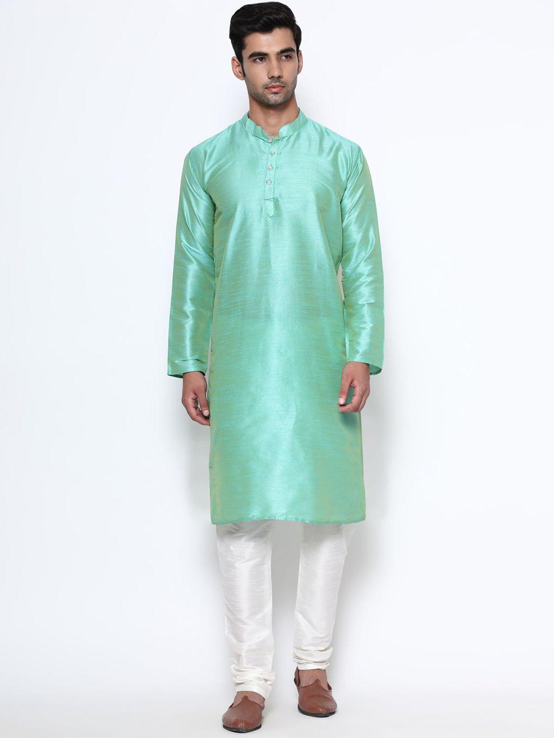 premroop- the style you love men solid kurta with churidar