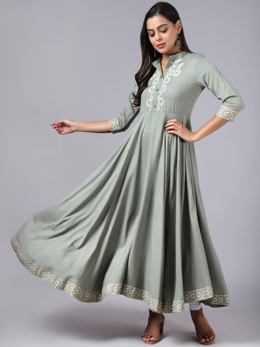 neemiya yoke design anarkali kurta with dupatta