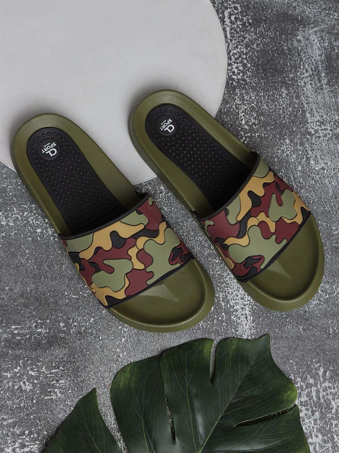 carlton london sports men  printed sliders