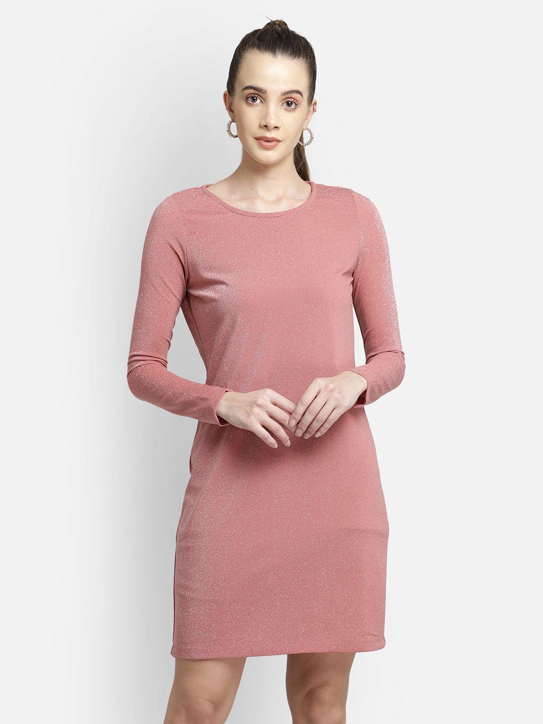 yaadleen long sleeves sheath dress