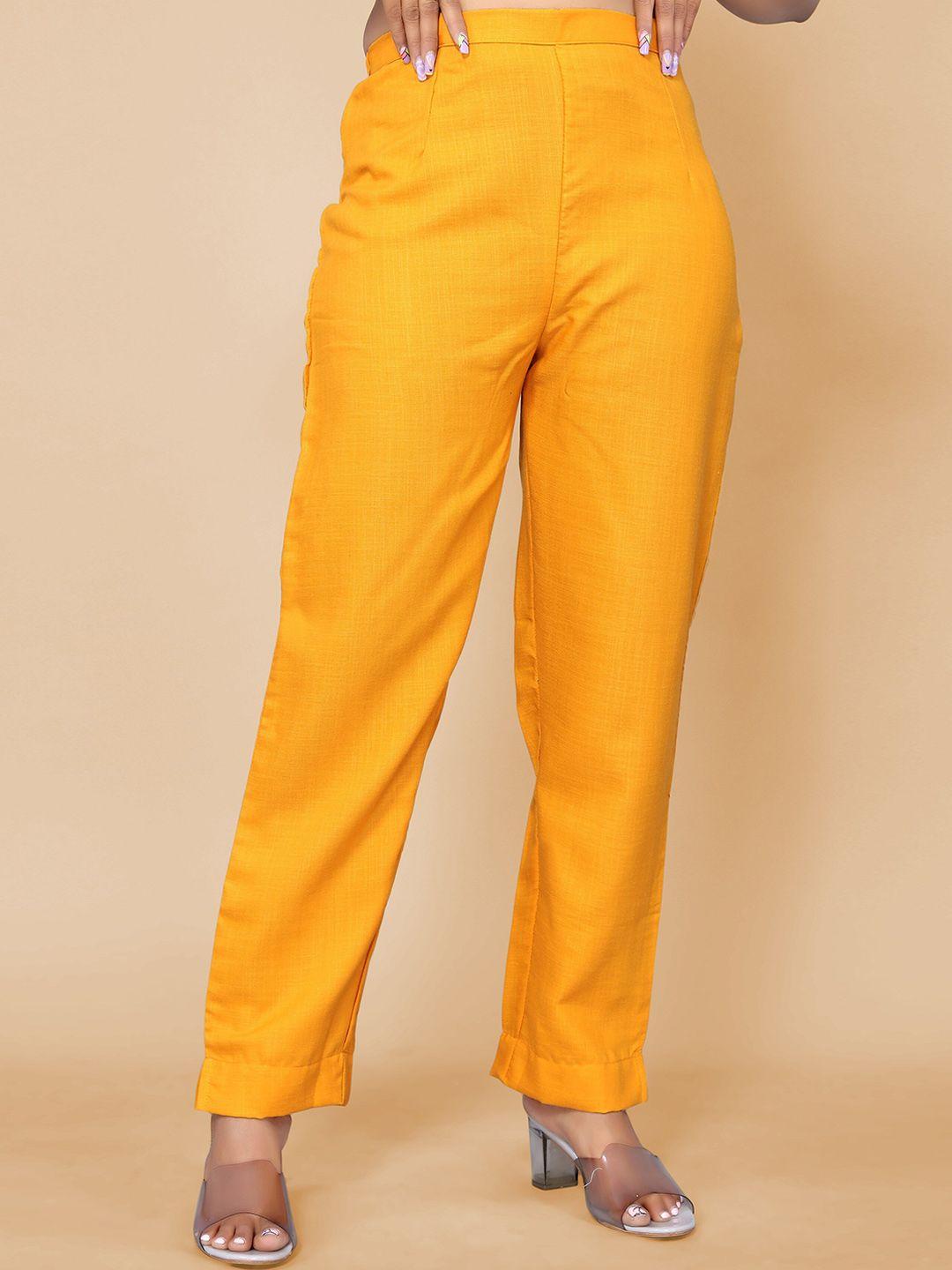 sangria women cotton trousers