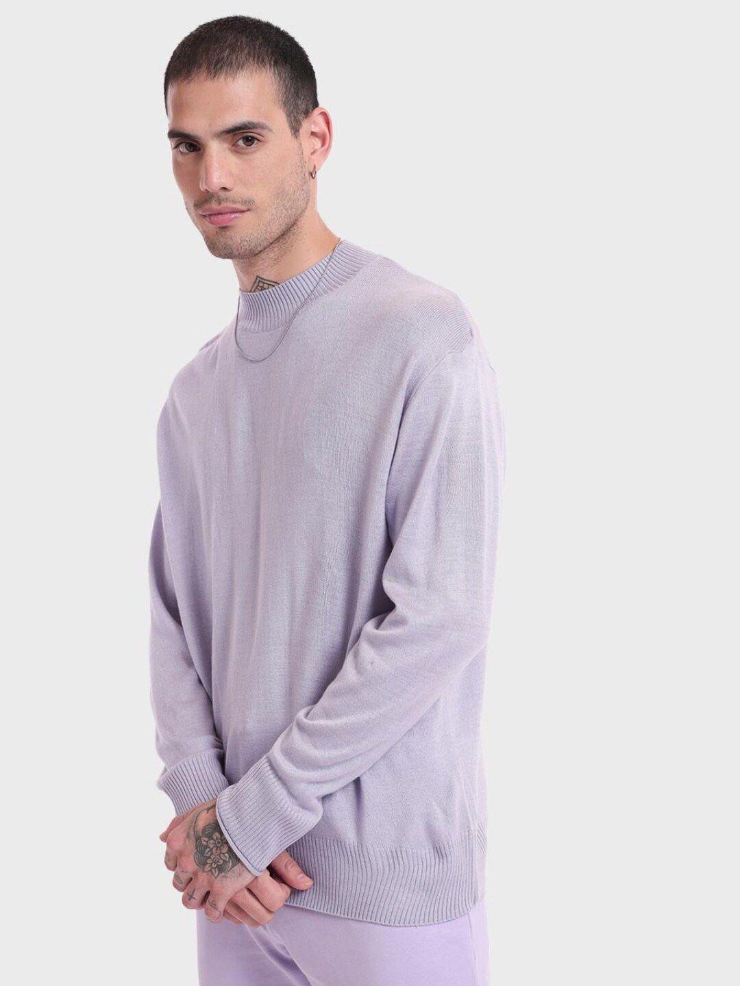 bewakoof men acrylic pullover sweater