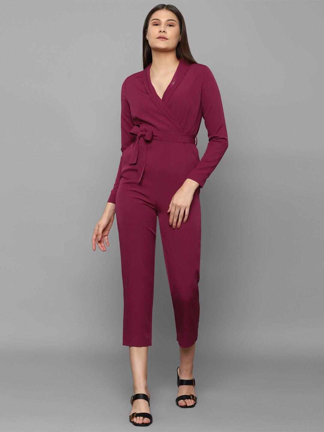 allen solly woman basic jumpsuit