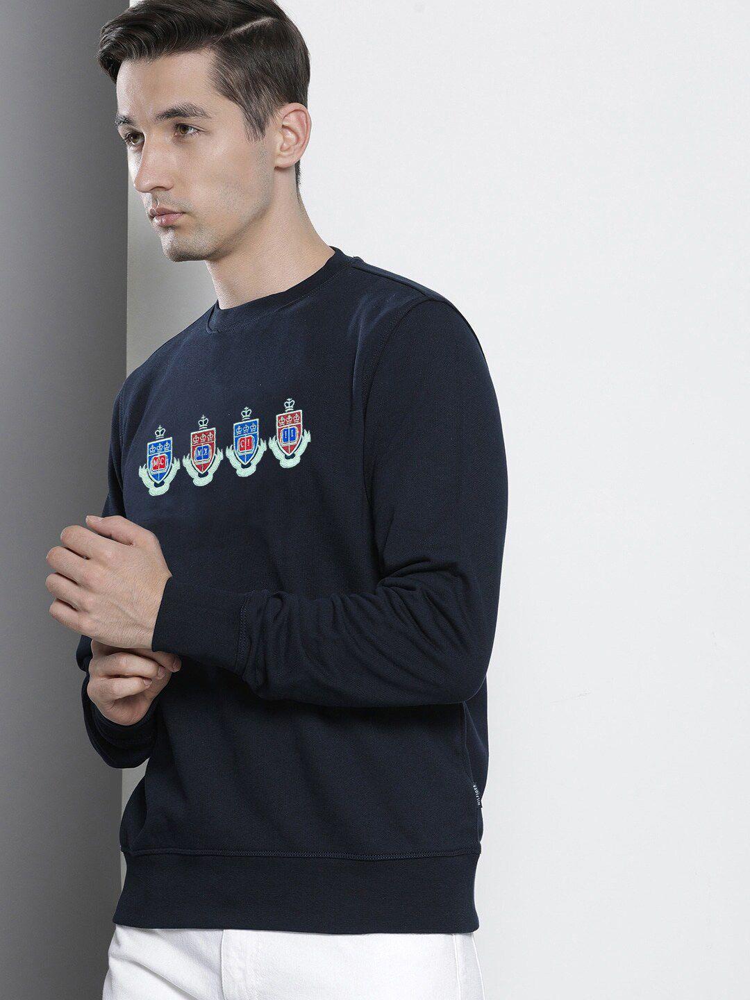 harbor n bay men printed sweatshirt