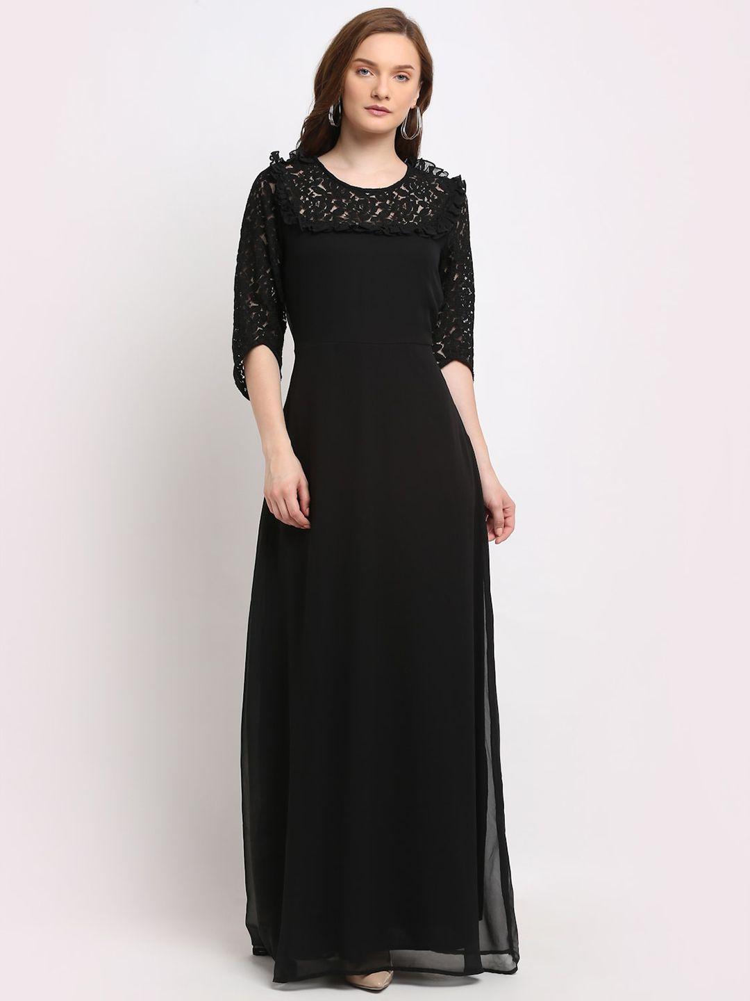 la zoire georgette maxi maxi dress