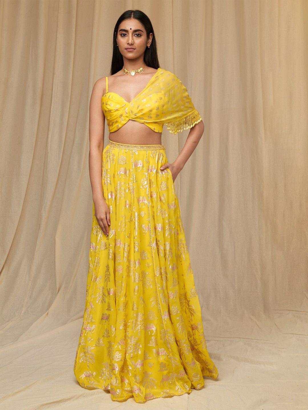 masaba embellished ready to wear lehenga choli