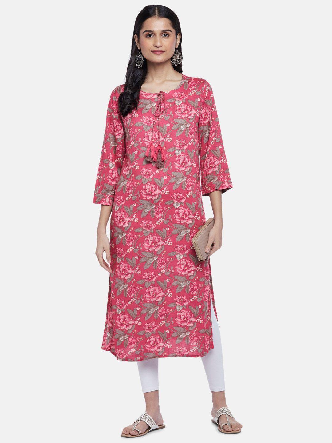 rangmanch by pantaloons women floral printed kurta