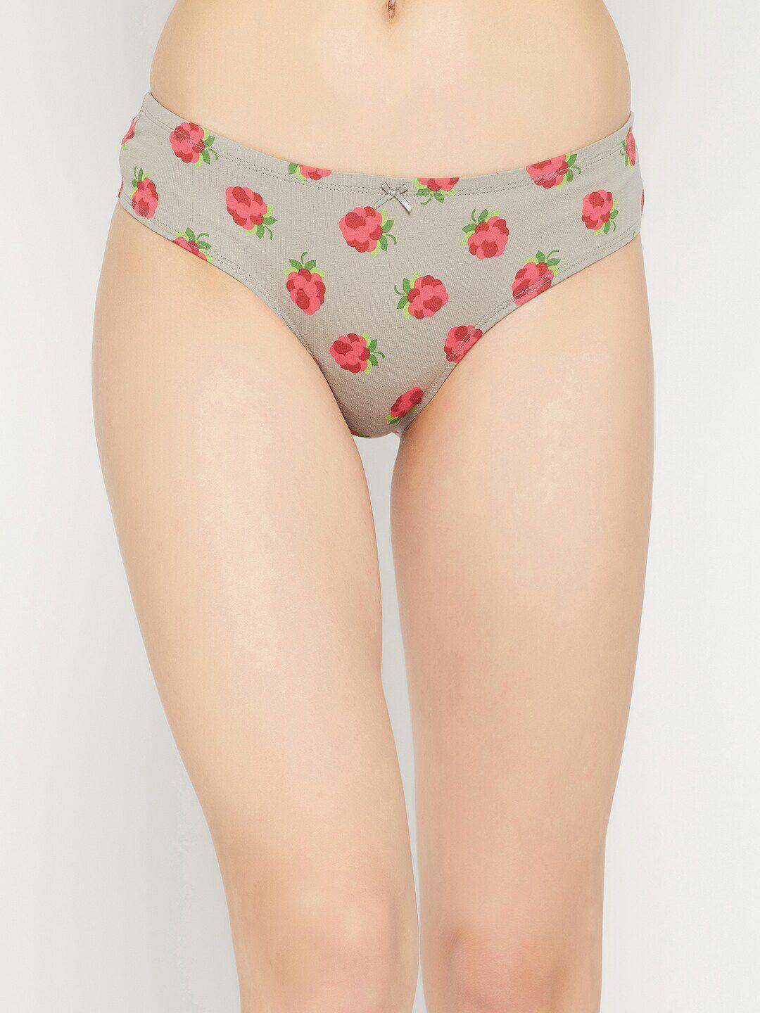 clovia women printed thongs