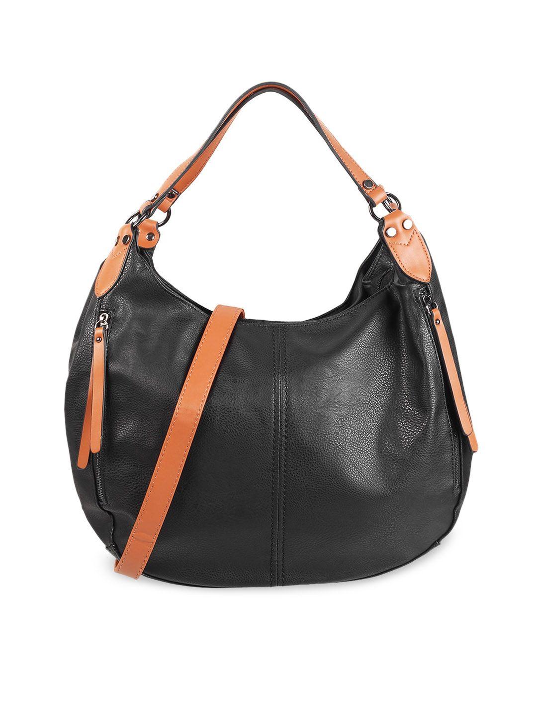 walkway by metro solid structured shoulder bag