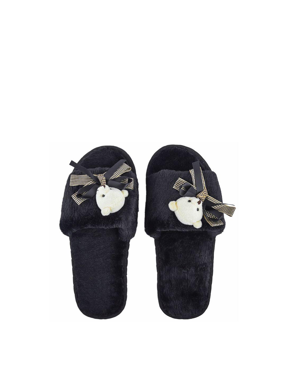 cassiey women teddy embellished sliders