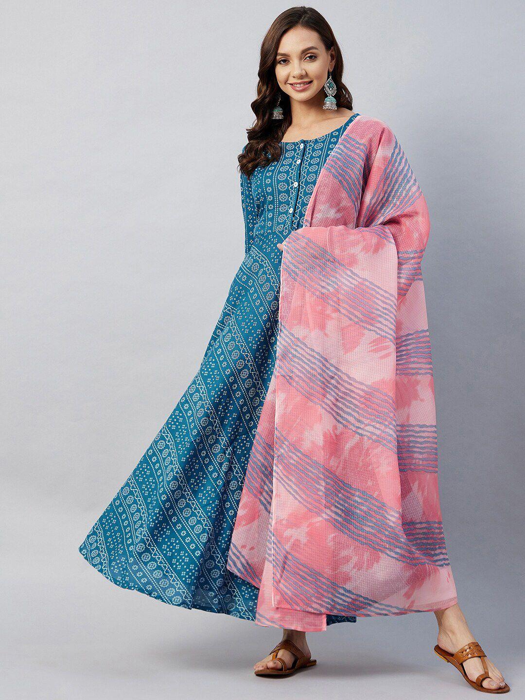 inweave printed dupatta