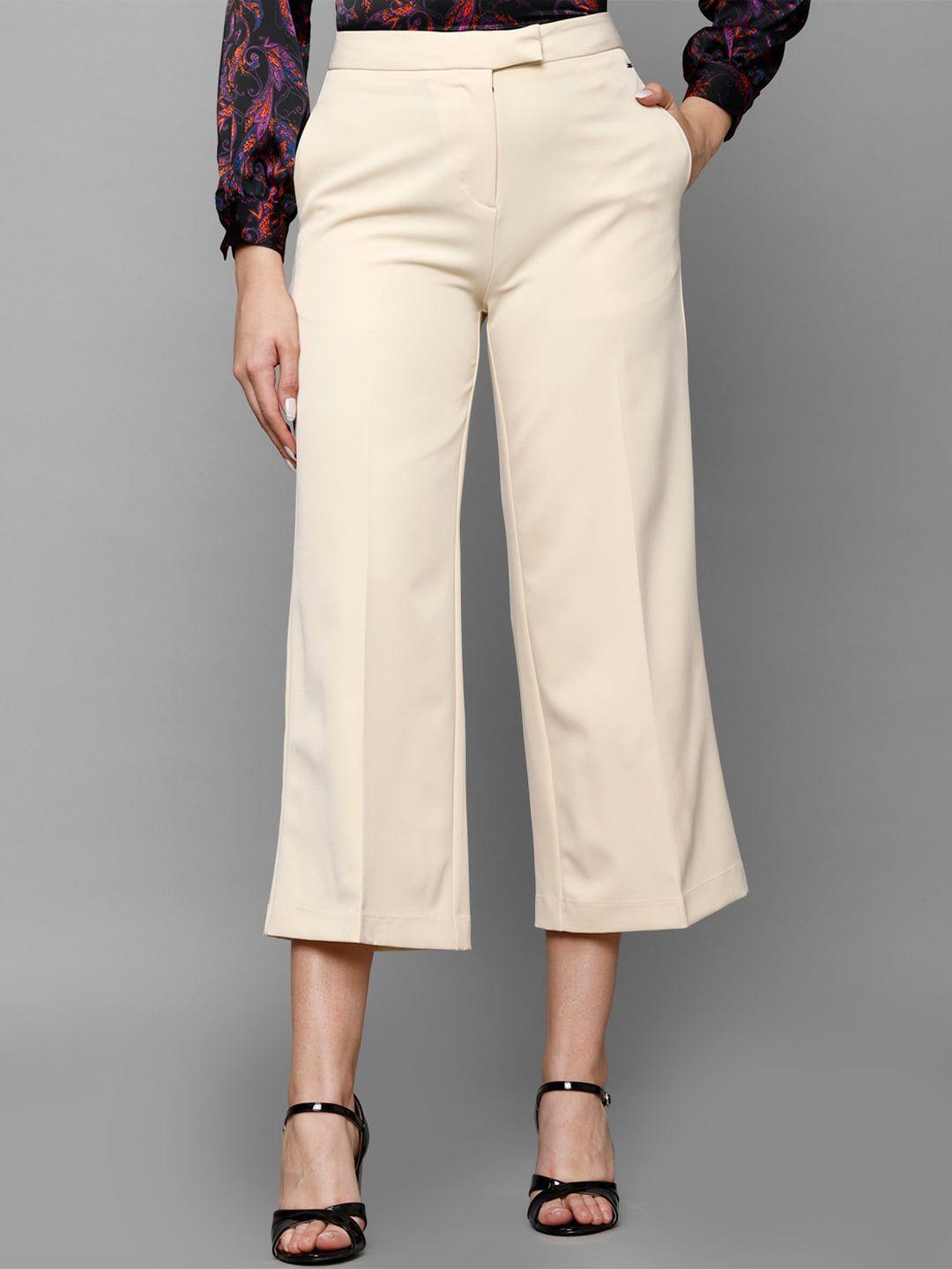 allen solly woman culottes trousers