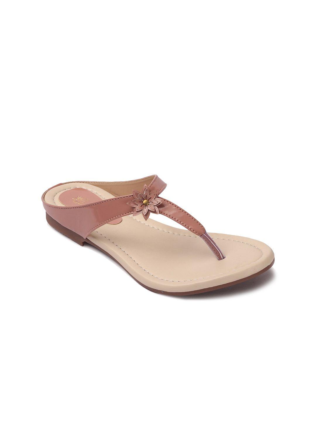 picktoes women pink t-strap flats