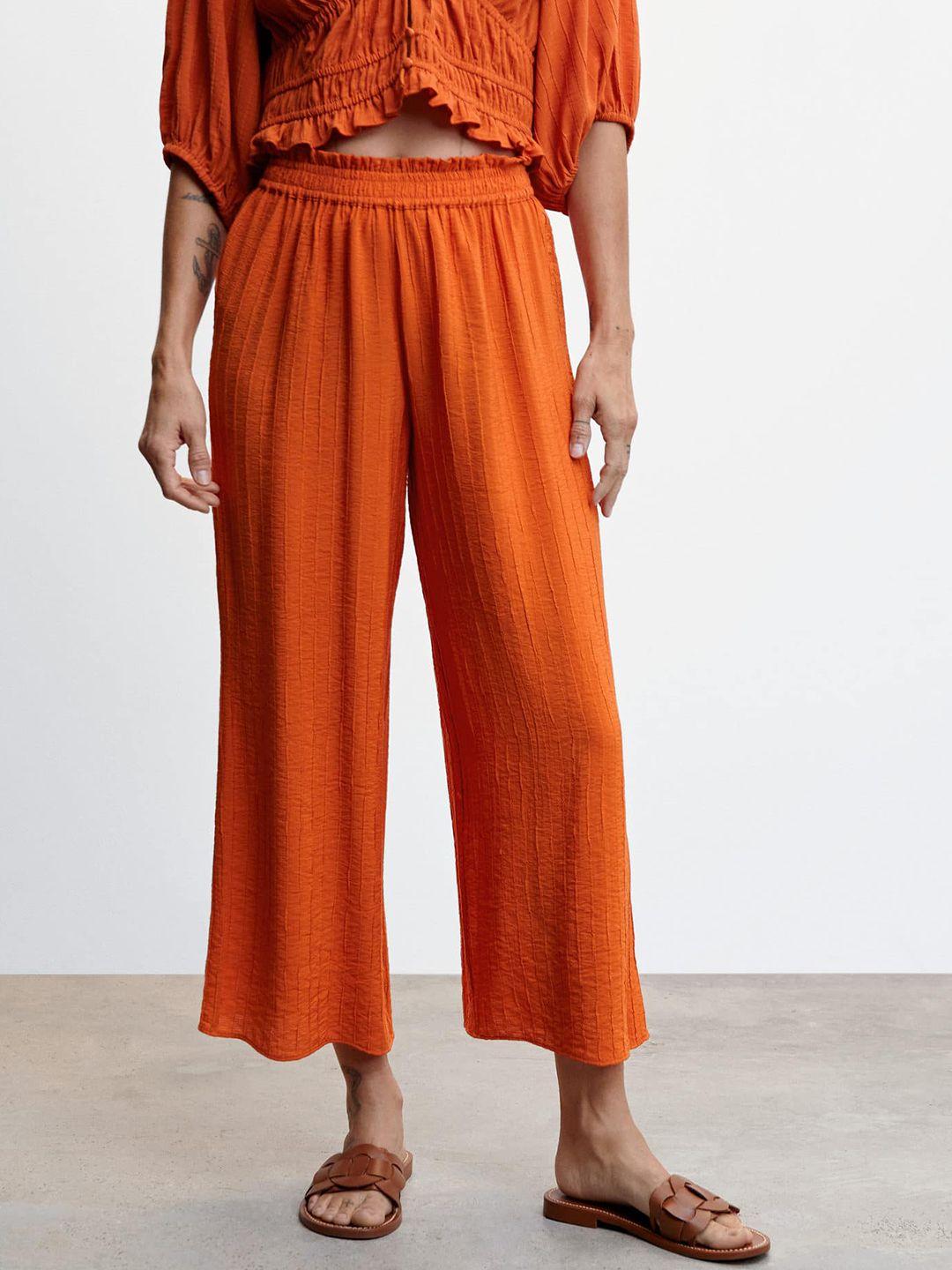 mango women straight pleated culottes