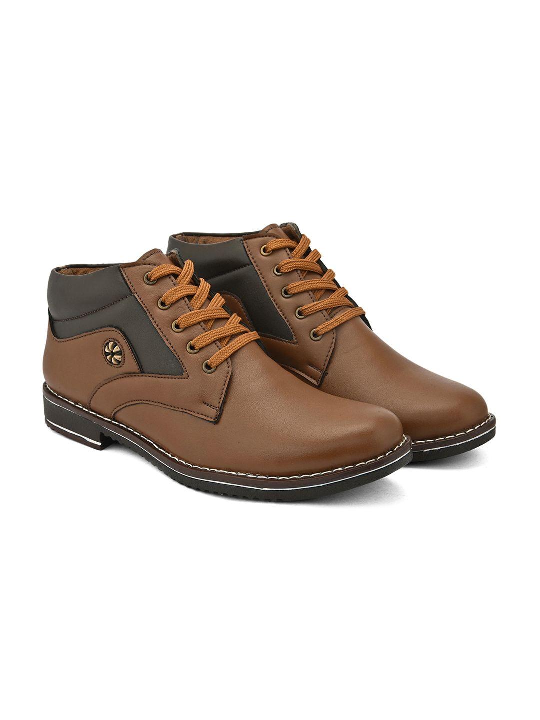 roadster men casual heeled boots