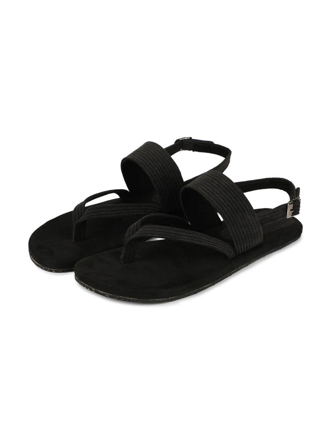 paaduks men buckle comfort cushioned sandals