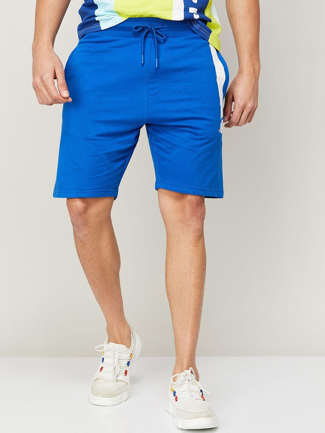 kappa men cotton striped training or gym shorts