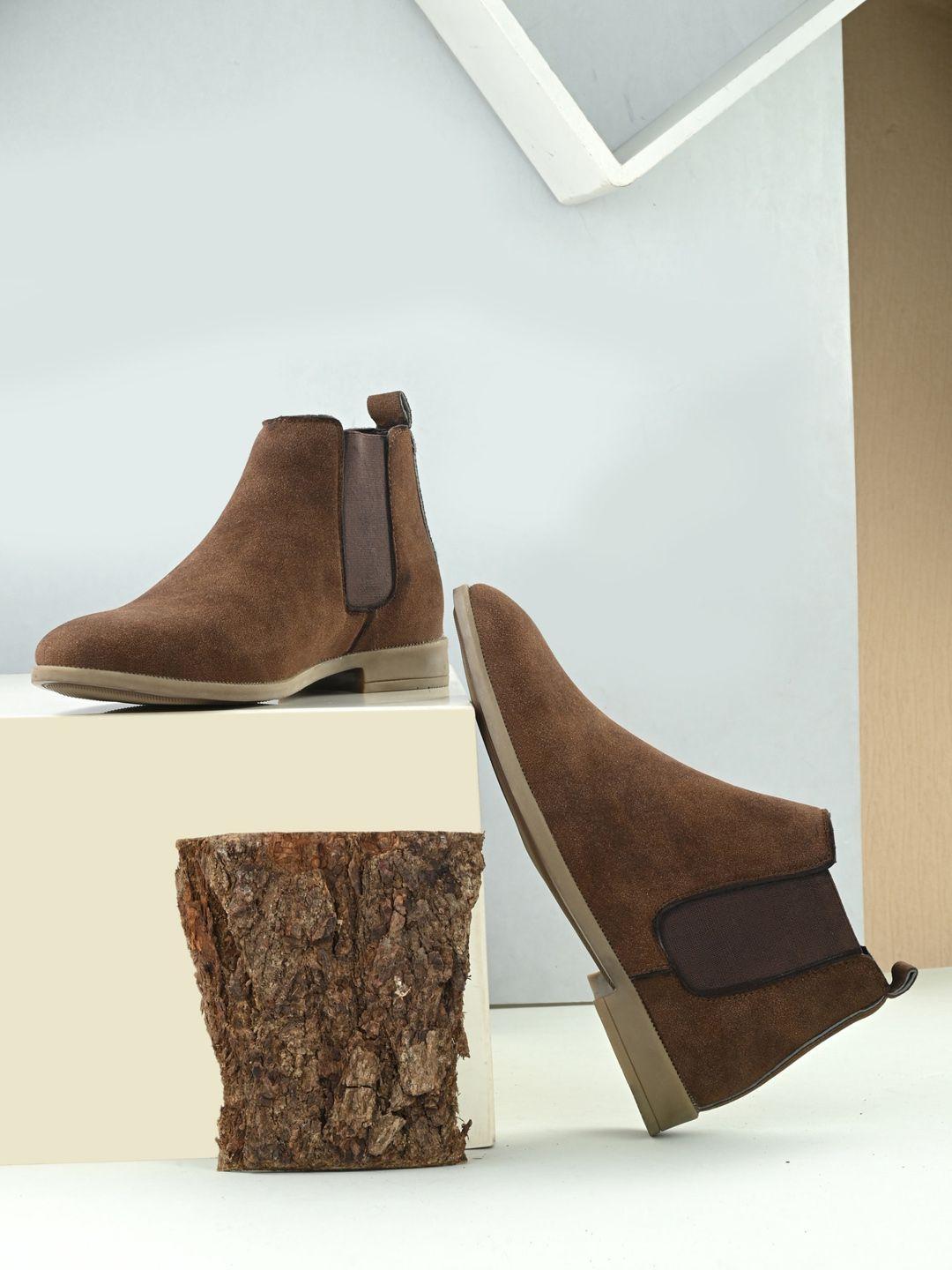 afrojack men mid-top chelsea  boots