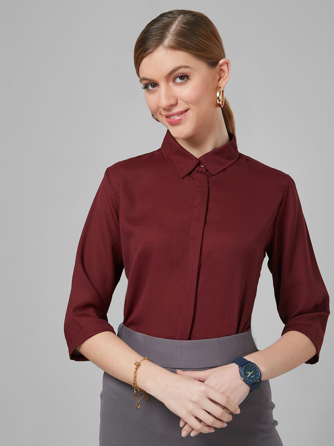 style quotient women smart formal shirt