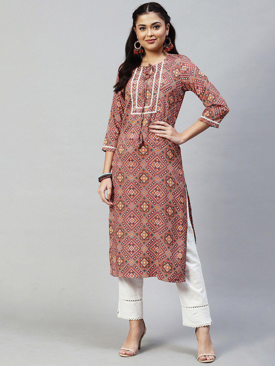 kalini women ethnic motifs printed indie prints kurta