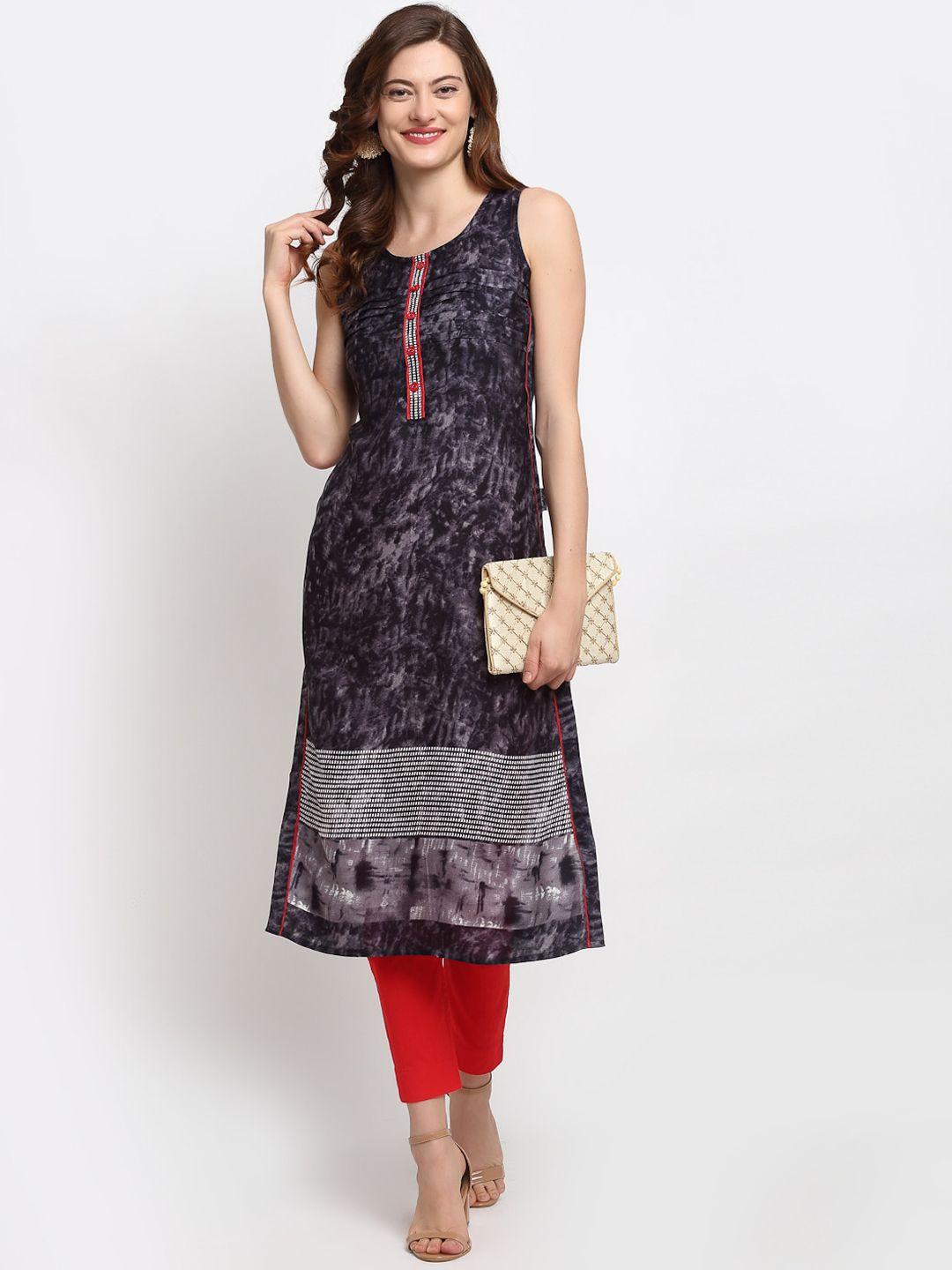 lovely lady women abstract printed kurta