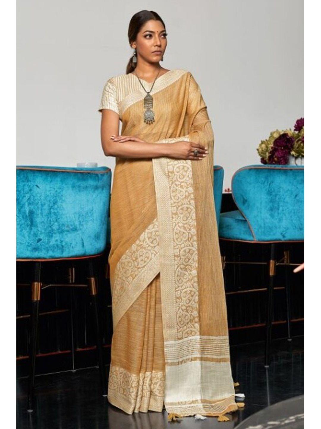 karagiri embroidered saree