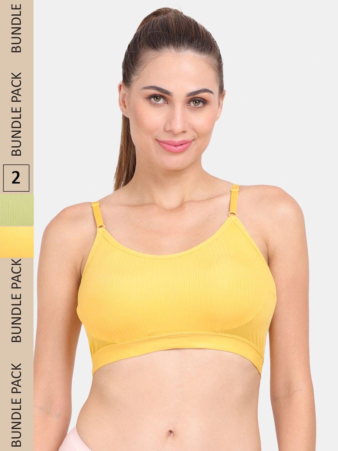 amour secret pack of 2 anti-odour sports bra - lightly padded