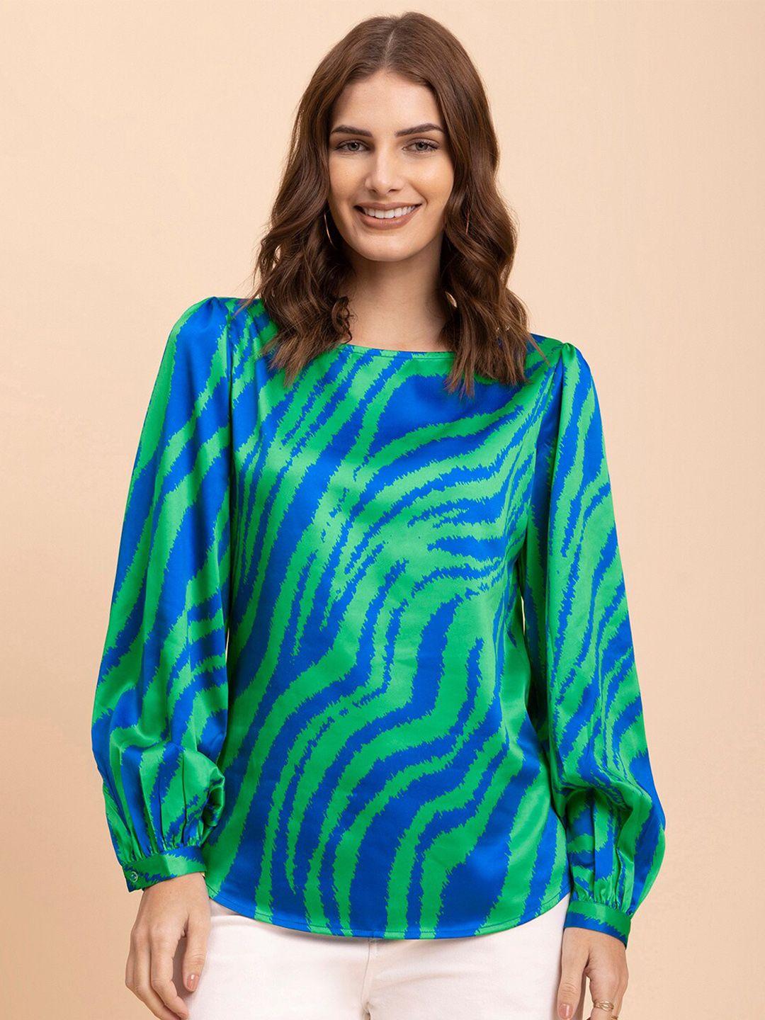 fablestreet round neck print top